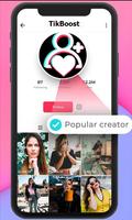 TikBoost: tiktok followers & fans & tiktok like screenshot 3