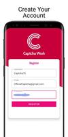 Captcha Typing Work-Online Job capture d'écran 1