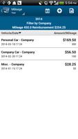 Mileage Tracker capture d'écran 1