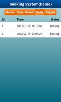 Booking System Demo syot layar 3