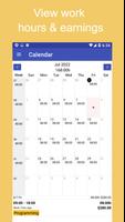 Poster Work Time - Timesheet