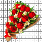 Flower Bouquet Pixel By Number APK