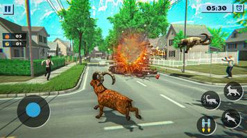 Super Goat Hero Simulator Game ภาพหน้าจอ 3