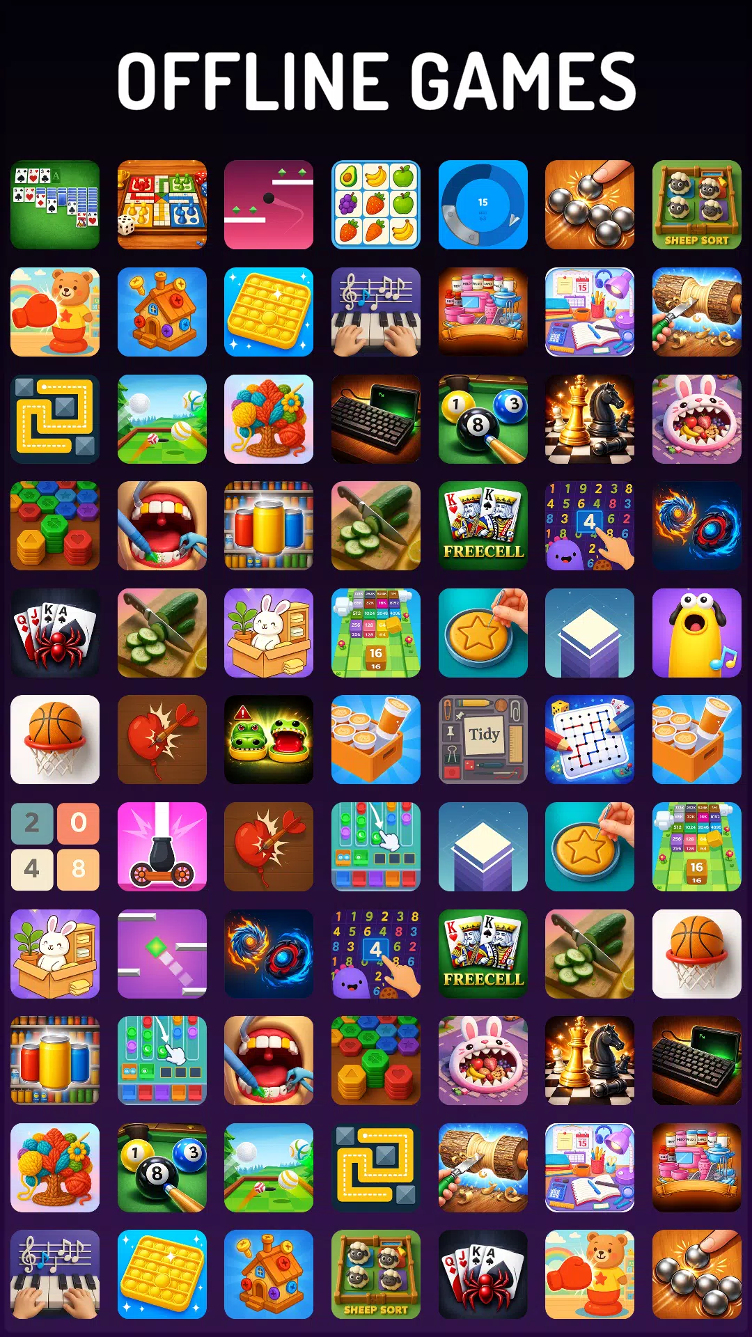 Mini Relaxing Games – Offline