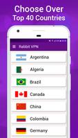 Rabbit VPN - Fast Hotspot & Unlimited Secure Proxy スクリーンショット 1