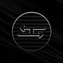 Black Tilted Fiber Icons APK