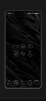 Black Tilted Fiber Icons screenshot 1