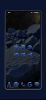Blue Shine Rocks Icon Pack captura de pantalla 3