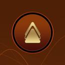 Citrine Brown - Gold Icons APK