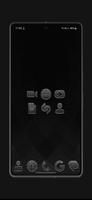 Gray Sparkling Dust Icons captura de pantalla 1