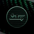 Green Tilted Fiber Icons APK