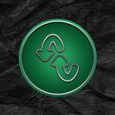 Green - Silver Line Icon Pack APK