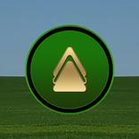 Metallic Green - Gold Icons
