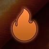 Orange Flare Icons APK