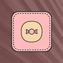 Pink Pastel Stitched Icons APK