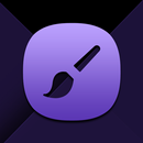Purple Acrylic Icon Pack APK
