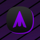 Purple Illumination Icon Pack APK