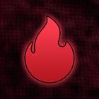 ikon Red Flare Icons