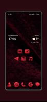 Red Flare Icons poster