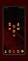 Red Hipster Icon Pack captura de pantalla 1