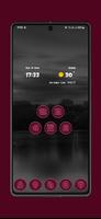 Red - Silver Line Icon Pack poster