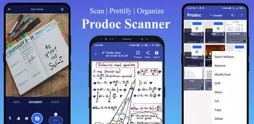 Prodoc Scanner: PDF, OCR, Comp