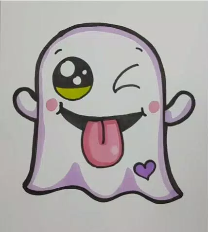 how to draw halloween ghost - como desenhar um fantasma 