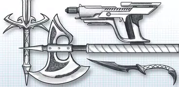 How To Draw Weapons