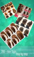 پوستر Hairstyle Tutorials for Girls layered hairstyles
