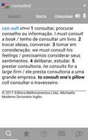Dicionário Português e Inglês imagem de tela 1