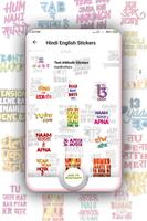 Hindi & English Stickers for Whatsapp скриншот 1