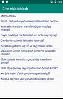 Chet elda ishlash Ekran Görüntüsü 1