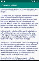 Chet elda ishlash Ekran Görüntüsü 2