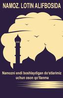 Namoz. Lotin alifbosida poster