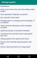 Vatanga qaytish imagem de tela 1