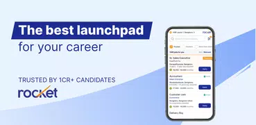 Rocket Job Search App in India