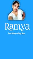 Ramya - Video call & Live chat Affiche