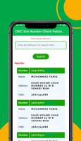 CNIC Sim Number Check Pakistan capture d'écran 3