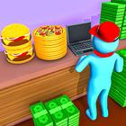 Idle Burger Shop - Tycoon Game أيقونة