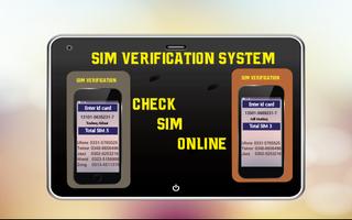 Pakistan All Sim Verification plakat