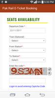 Pak Railway Online E-ticket Booking App Screenshot 2
