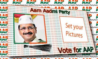 Aam Aadmi Party Photo Frame पोस्टर