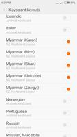 NZ Myanmar Physical Keyboard ภาพหน้าจอ 2