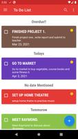 TODO :  Todo List And Task List plakat