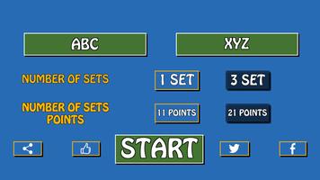 Ultimate Badminton Scoreboard โปสเตอร์