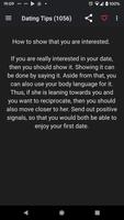 1 Schermata Dating Tips & Pickup Lines