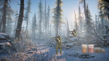 Mountain Sniper Winter Shooter الملصق