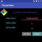 Times Table game for kids icône