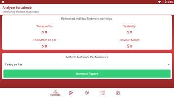 Analyzer for Admob capture d'écran 1