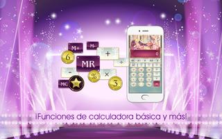 Calculadora Star Girl captura de pantalla 2